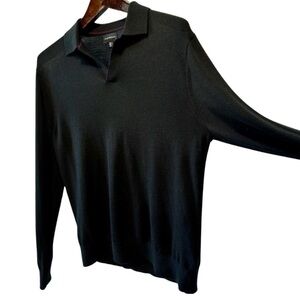 CLUB MONACO Mens Merino Johnny Collar Polo - M